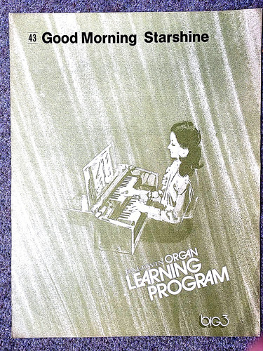 Baldwin organ learning program - baldwin,