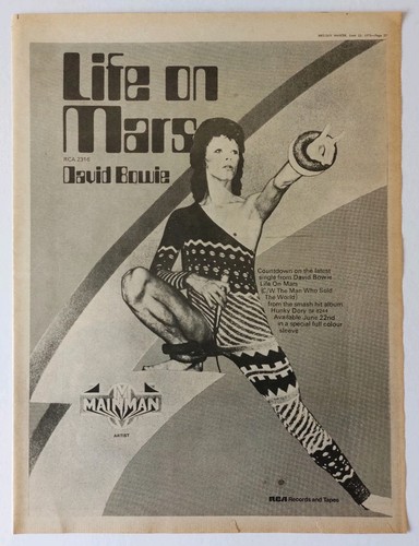 David bowie life - david, mars