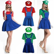 Womens Adult Super Mario and