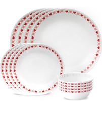 Corelle MilkGlass 12Pc