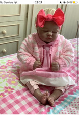 reborn baby girl with blonde