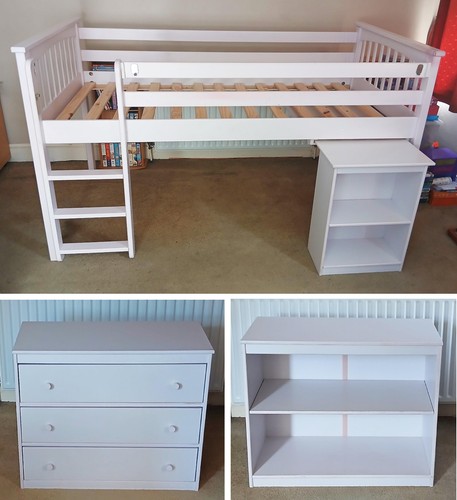 Windermere mid sleeper bed - bed, +
