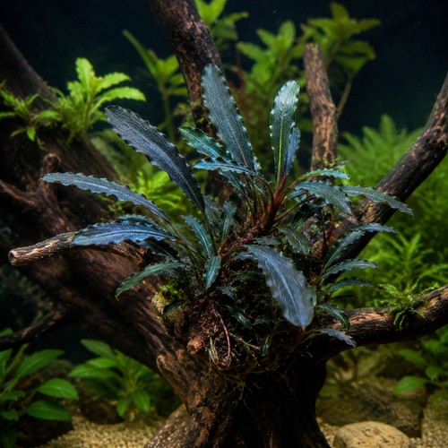 Bucephalandra diabolica - bucephalandra,