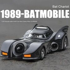 1:18 1989 BATMAN Batmobile Die-cast Car Large Scale Model UK STOCK FASTSHIPPING