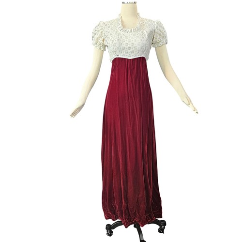 Vintage 70s empire waist maxi - vintage,