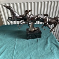 Bronze Finish 3  Running Horse