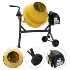 Electric 63L Cement Mixer