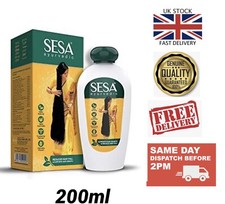 UK 200ml SESA Ayurvedic 100% Natural And Herbal Hair Oil GrowthPrevent Hair Fall