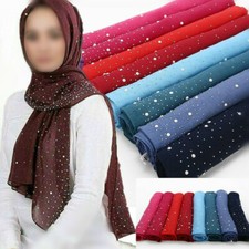 Women Ladies Scarf with Bead