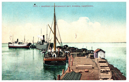 Shipping boat humboldt - shipping, bay