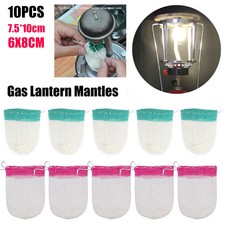 10PCS S/L lamp mantles Single Head Coleman Lantern Gas Lantern Mantles NEW UK ！！