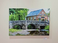 30x20inch Canvas, Postcard