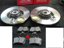 RENAULT SCENIC 2003-08 REAR BRAKE DISCS PADS 