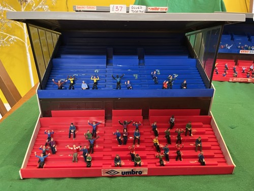 Subbuteo grandstand with newly - grandstand,
