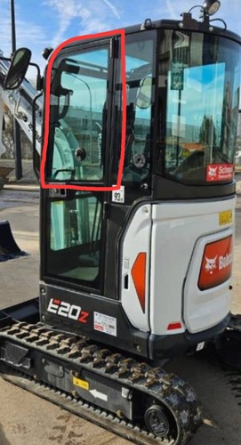 Upper door glass for bobcat - upper,