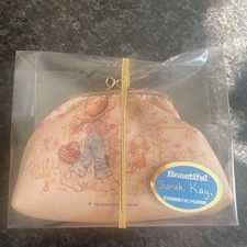 Original Unused Boxed Sarah Kay Cosmetic Purse -The Valentine Publishing Company