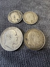 King Edward VII Silver Coins