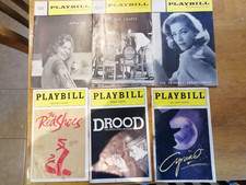 Playbill theatre magazine Oct-