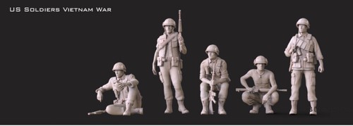 Soldiers vietnam full set - ,