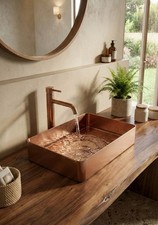 Brushed Copper Rectangular