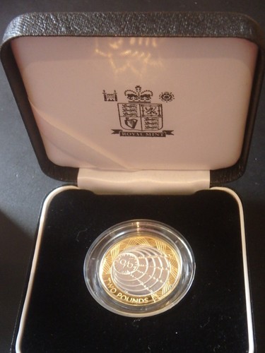2001 silver proof piedfort - proof,