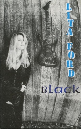 Black lita ford cassette - black,