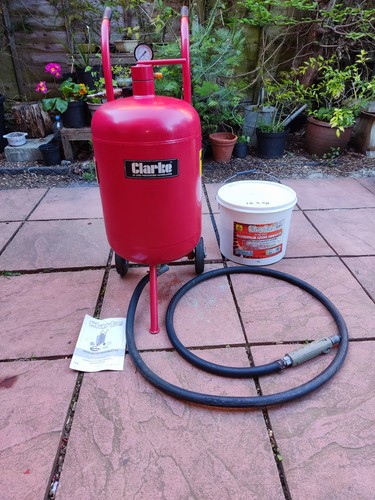 Clarke 32l sand - 32l, blasting