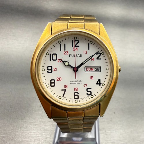 Pulsar railroad approved watch - railroad,