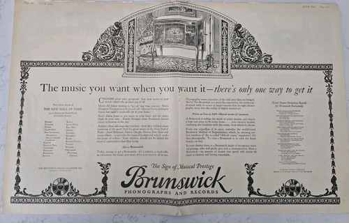 1924 brunswick photographs - photographs, and