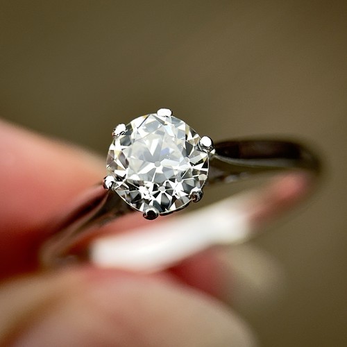 Platinum antique art deco - platinum,