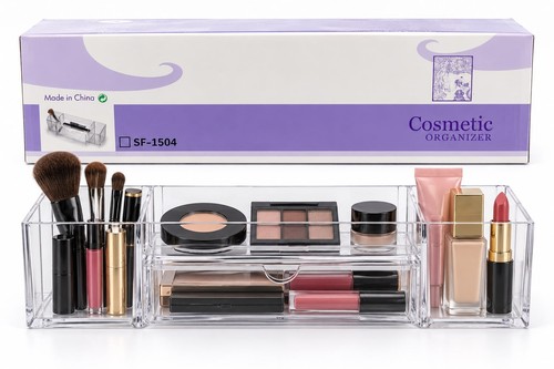 Clear acrylic makeup cosmetic - acrylic,