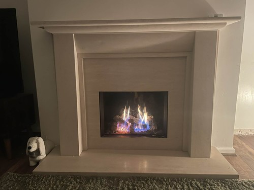 Gazco inset gas - inset, fire