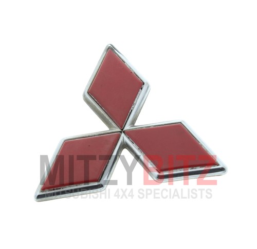 Mitsubishi diamond logo badge - mitsubishi,