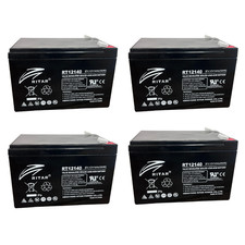 4x 14Ah 12V Batteries for the