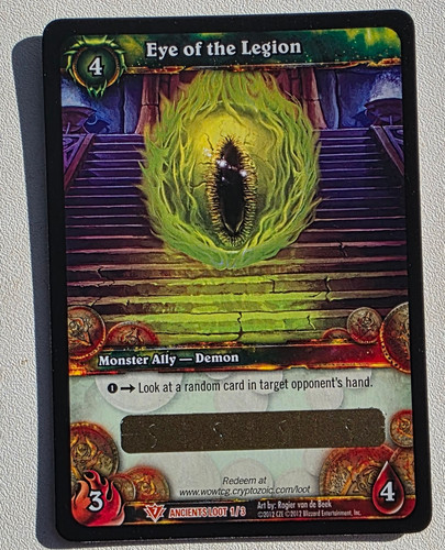 Eye the legion wow - the,