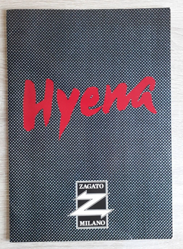 Lancia hyena zagato - hyena, brochure