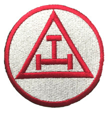 Masonic Royal Arch Embroidered Sew / Iron on Patch Badge (A)
