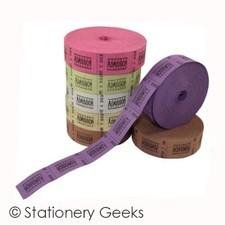 1000 Printed ADMISSION Roll