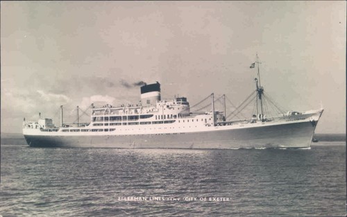 Postcard shipping passenger - postcard,