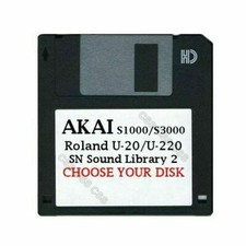 Akai S1000 / S3000 Floppy Disk