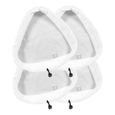 Cover Pads for PIFCO Steam Cleaner Microfibre Cloths Mop Pad Cloth x Pack of 4