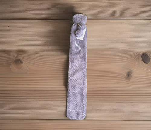 Grey faux fur sparkle - ,