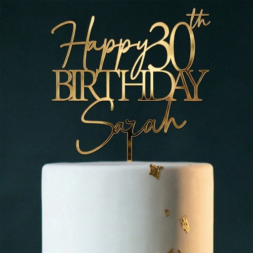 Personalised birthday cake - personalised,