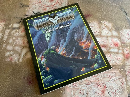 Lone wolf rpg the darklands - wolf,