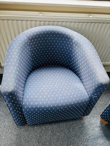 Set navy tub chairs - set, 4