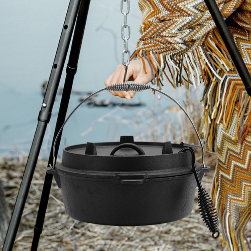 Cast iron pot dutch oven - iron,