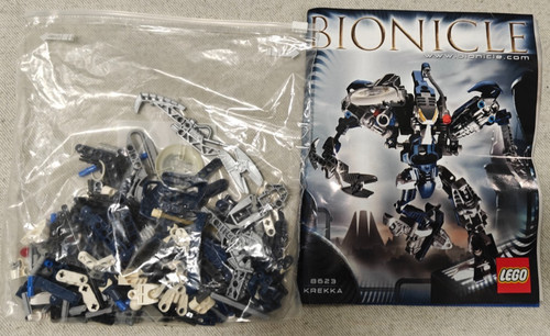 Lego bionicle krekka 8624 - bionicle, #8624