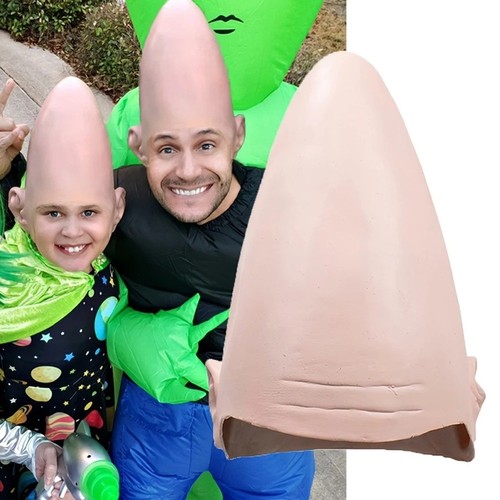 Conehead conical alien mask - conical,