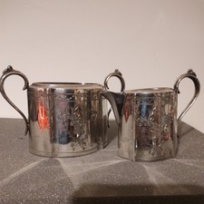 Silver Plated Sugar Dish And