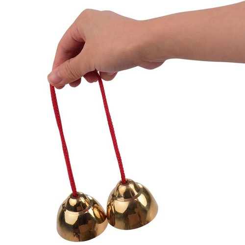 Metal hand bells percussion - hand,